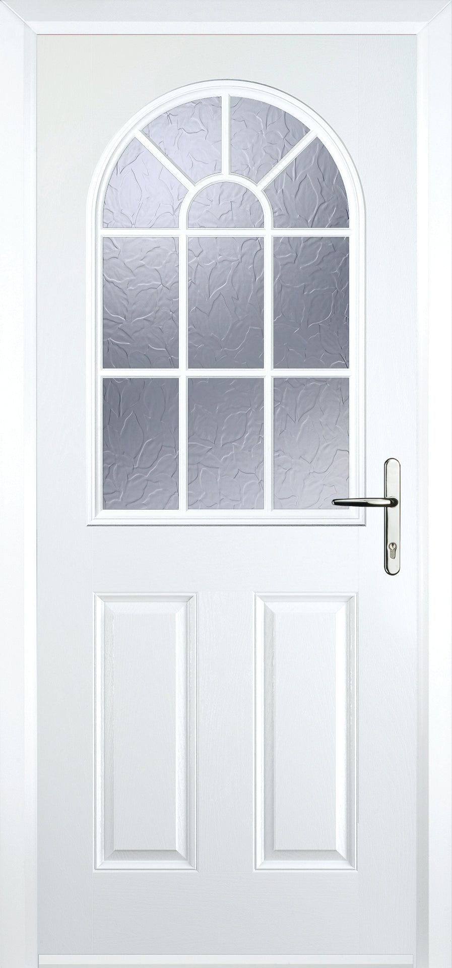 2 Panel Sunburst Composite Door - 900 x 2100